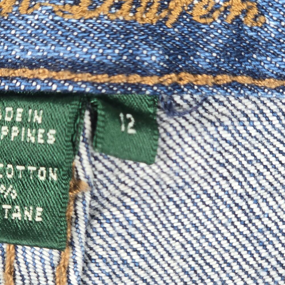 Lauren Jeans Co. Womens Size 12 Medium Wash Bootcut Jeans 32x30 - Picture 12 of 16